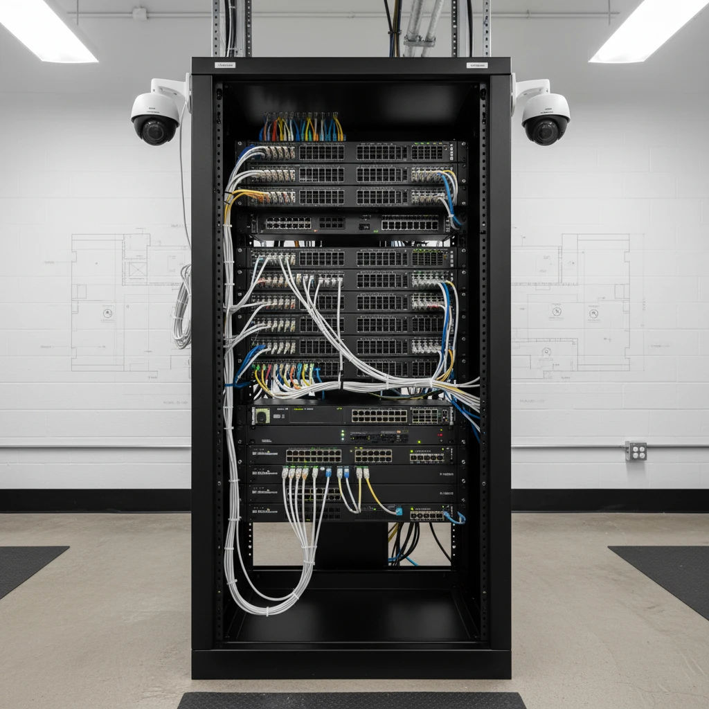 Featured image for: Structured Cabling for Business Security Camera Systems