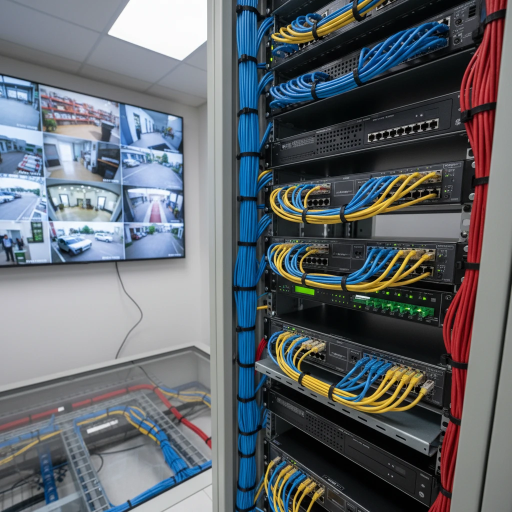 Featured image for: Commercial CCTV: Structured Cabling for Reliability