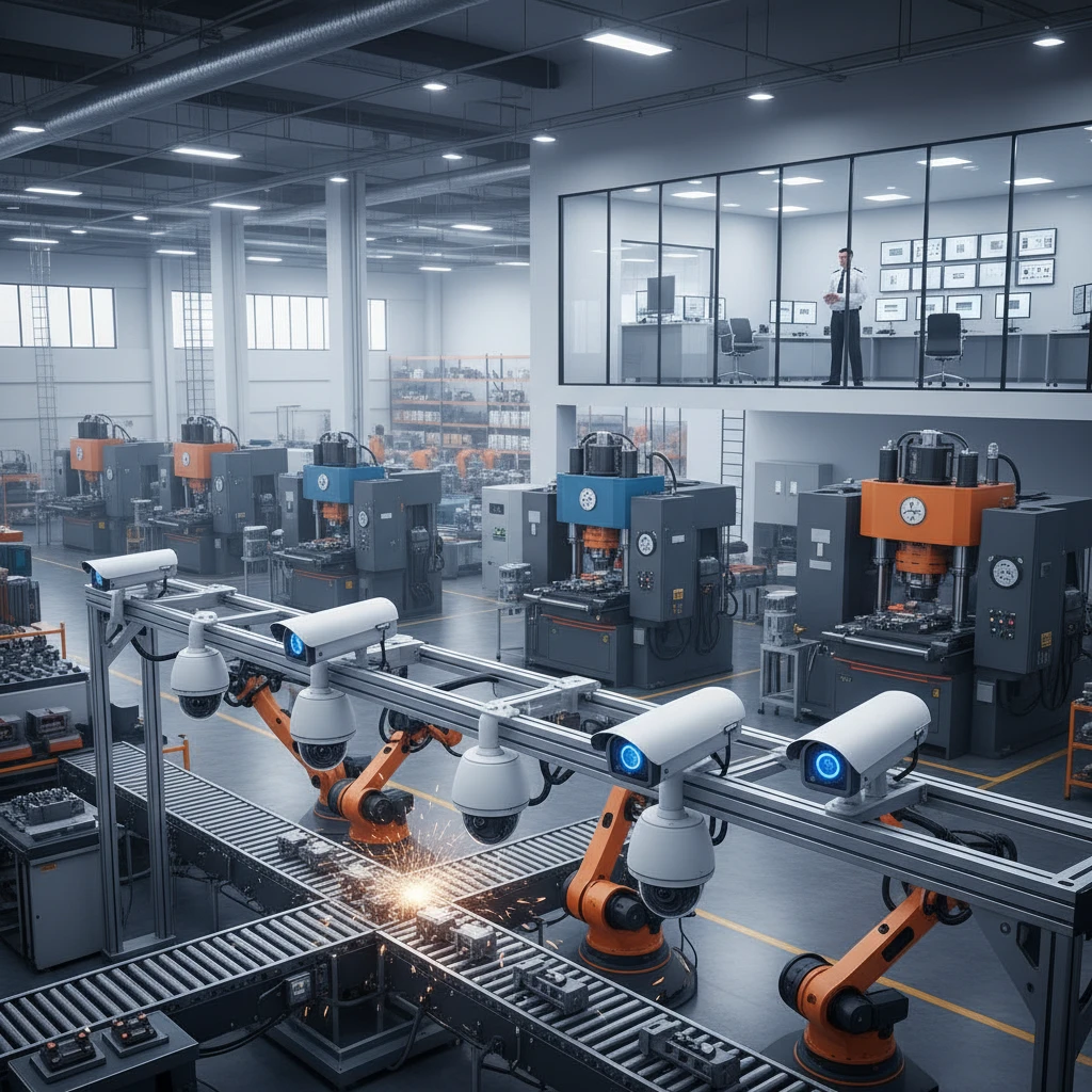 Featured image for: Improve Manufacturing Security: CCTV Solutions